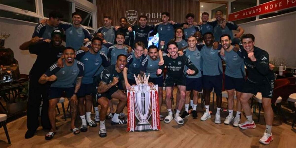 عاجل | بعد غياب ٢٢ عامًا عن منصة التتويج… أرسنال بطلًا للدوري الإنكليزي