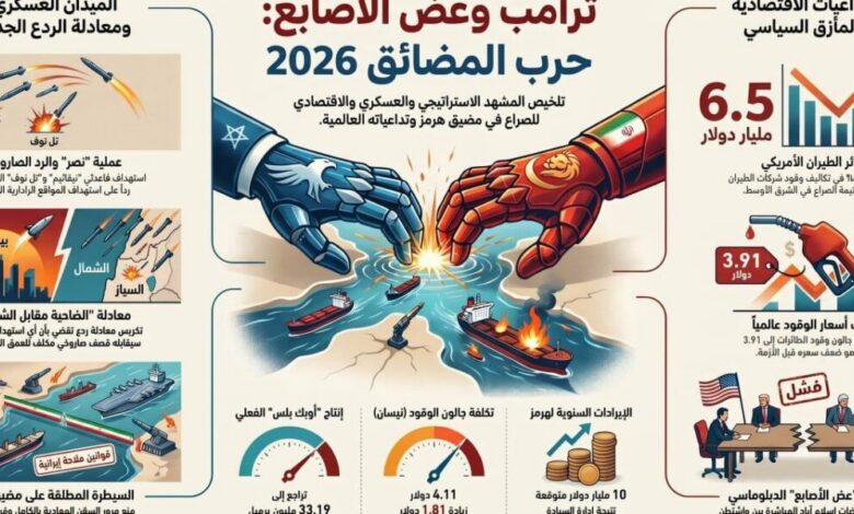 عاجل | ترامب وعض الأصابع: حرب المضائق