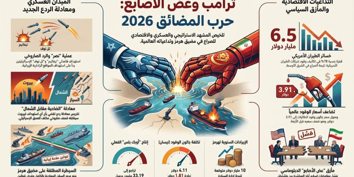 عاجل | ترامب وعض الأصابع: حرب المضائق - صورة مميزة عاجل | ترامب وعض الأصابع: حرب المضائق