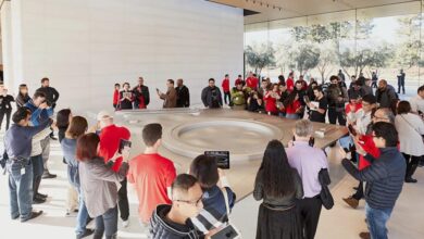 عاجل | تم إغلاق مركز زوار Apple Park جزئيًا لإجراء تحسينات على المتجر