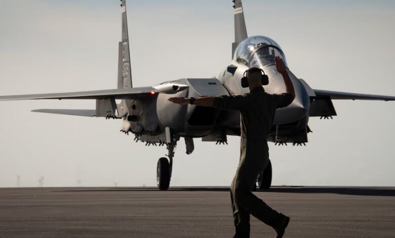 عاجل | تهدف القوات الجوية الأمريكية إلى مضاعفة أسطول طائرات F-15EX Eagle