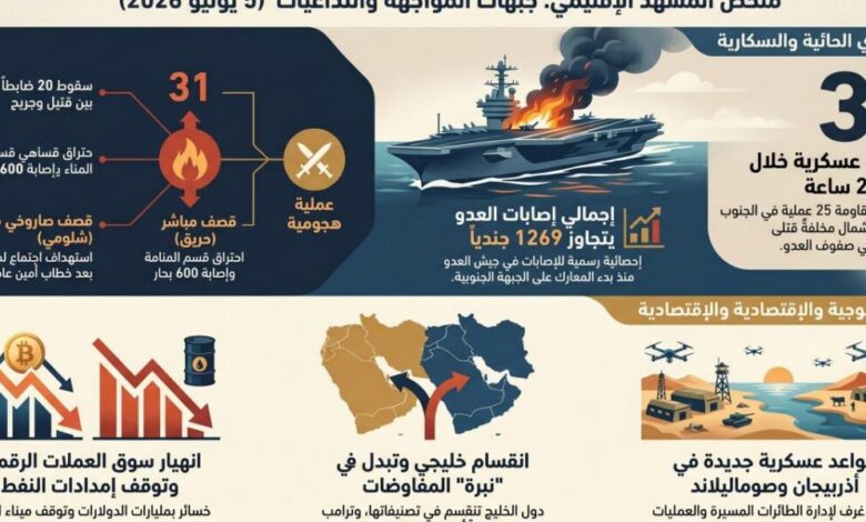 عاجل | جبهات المواجهة والتداعيات