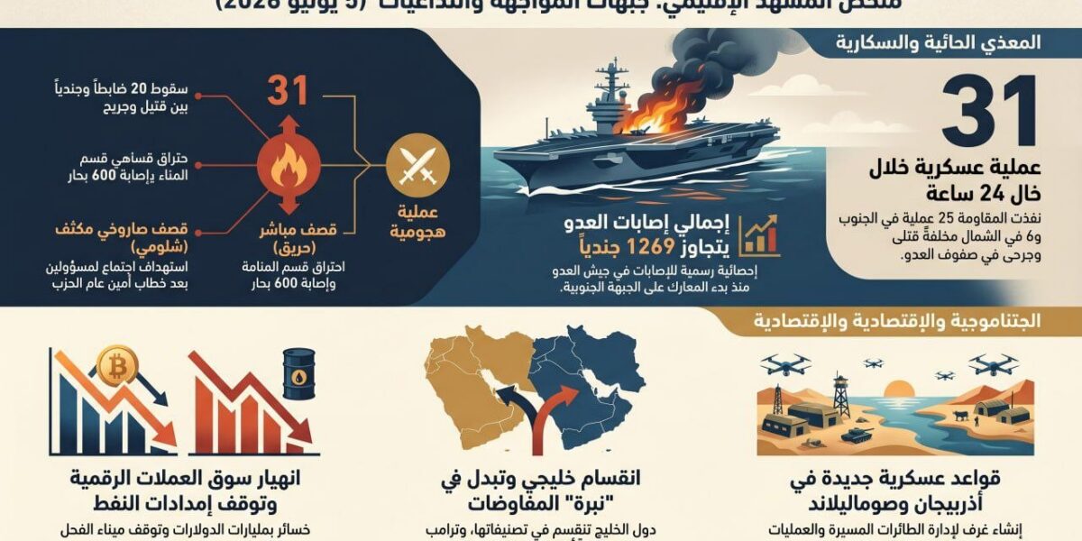 عاجل | جبهات المواجهة والتداعيات