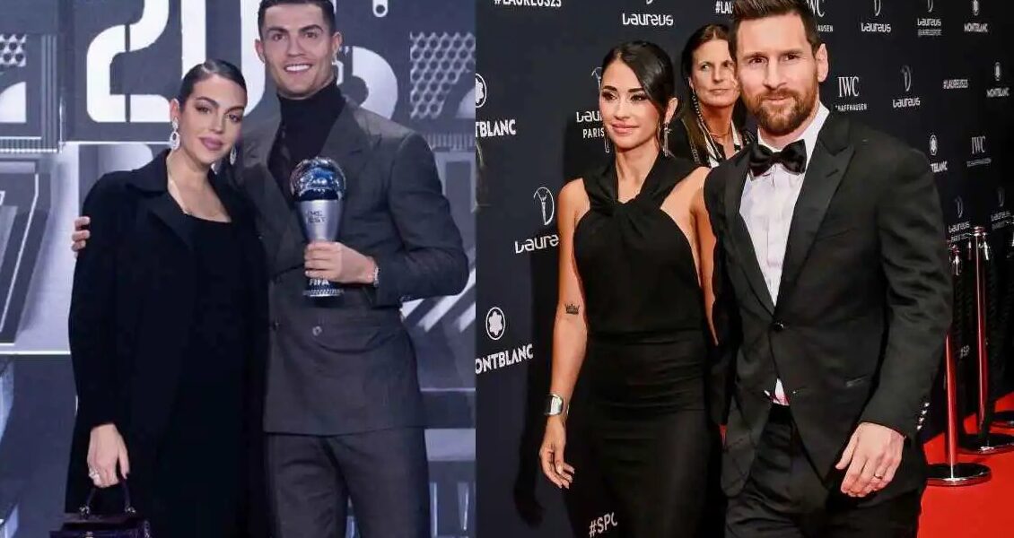 عاجل | رغم المنافسة التقليدية بين رونالدو وميسي.. جورجينا تفاجئ زوجة ميسي (صورة) - صورة مميزة عاجل | رغم المنافسة التقليدية بين رونالدو وميسي.. جورجينا تفاجئ زوجة ميسي (صورة)