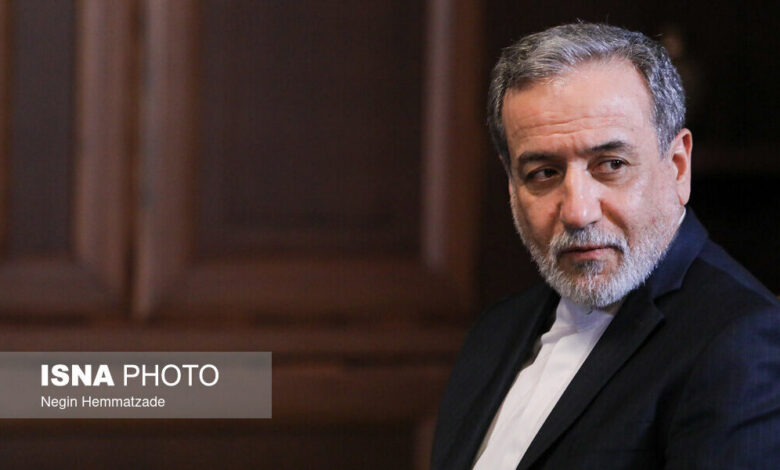 عاجل | عراقجي: عمل الإنتهازي المقیم في أوکرانیا ضد إيران لن یمر دون رد