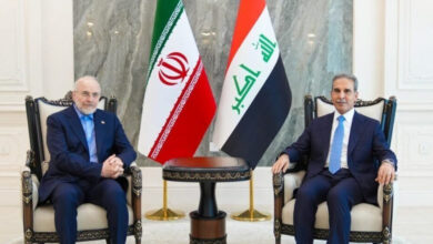 عاجل | قاليباف يلتقي رئيس مجلس القضاء الاعلى في العراق