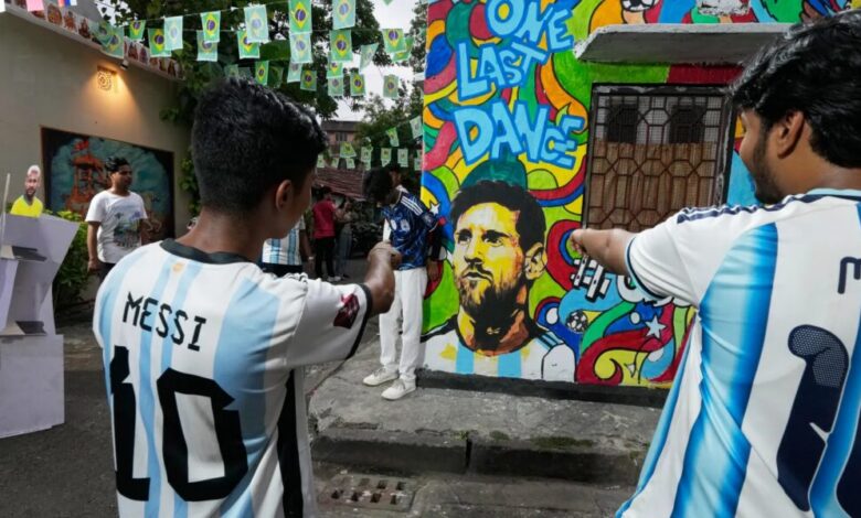 عاجل | كولكاتا تغني لميسي مع انتشار حمى كأس العالم | كأس العالم 2026