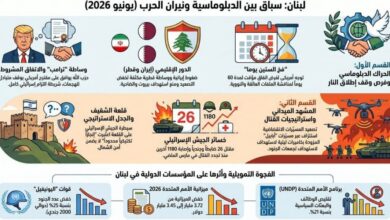 عاجل | لبنان، سباق بين الدبلوماسية ونيران الحرب