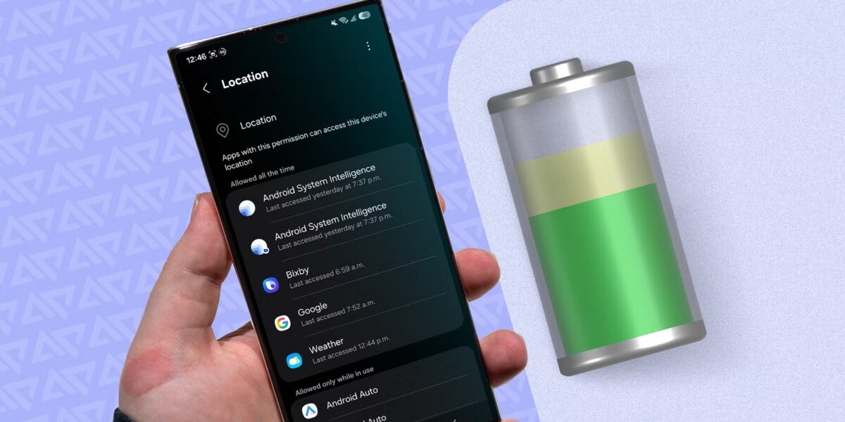 عاجل | لقد قمت بتعطيل الوصول إلى موقع Android في الخلفية للتطبيقات غير الضرورية، مما أدى إلى إضافة ساعتين كاملتين من الشحن اليومي - صورة مميزة عاجل | لقد قمت بتعطيل الوصول إلى موقع Android في الخلفية للتطبيقات غير الضرورية، مما أدى إلى إضافة ساعتين كاملتين من الشحن اليومي