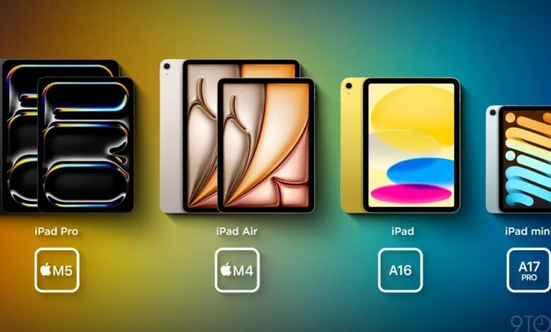 عاجل | ما هو جهاز iPad المناسب لك؟ إليك ما تقوله شركة أبل