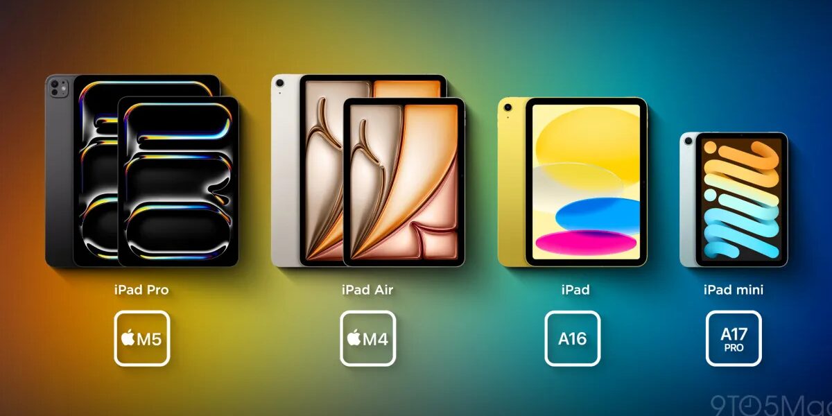عاجل | ما هو جهاز iPad المناسب لك؟ إليك ما تقوله شركة أبل - صورة مميزة عاجل | ما هو جهاز iPad المناسب لك؟ إليك ما تقوله شركة أبل