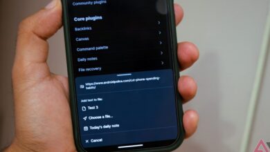 عاجل | يبدو تطبيق الهاتف المحمول الخاص بشركة Obsidian غير مكتمل حتى تقوم بإضافة هذه المكونات الإضافية الخمسة للمجتمع