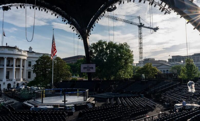 عاجل | يستضيف البيت الأبيض نزال “UFC Freedom 250” بمناسبة عيد ميلاد ترامب الثمانين الليلة