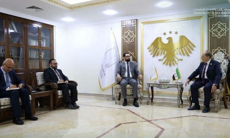 عاجل | ‏الهزاع يبحث مع وزير التربية السوري وضع الطلاب السوريين في لبنان -…