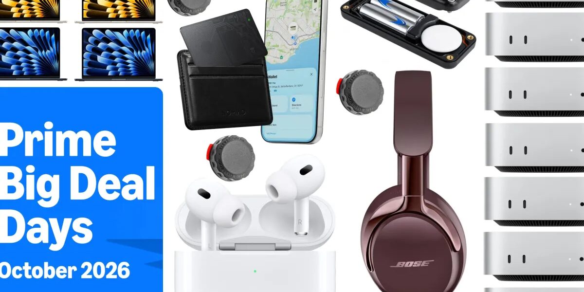 عروض Prime Day: Mac mini، وAirPods، وApple Watch، وFind My، والمزيد من 9to5Mac