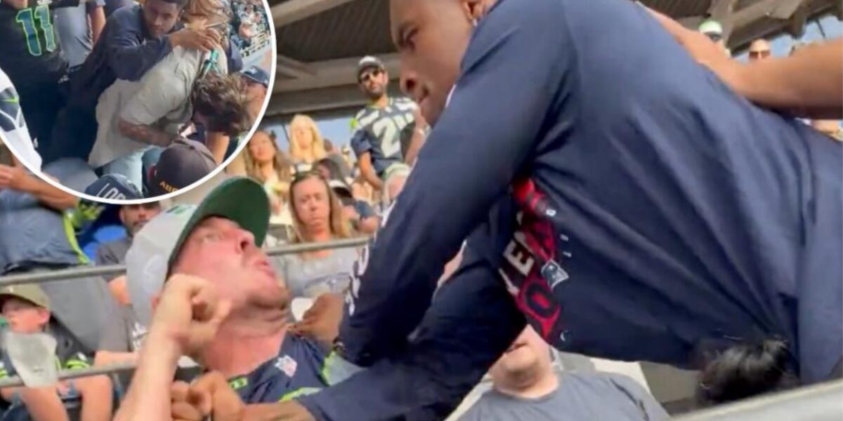 فوضى واشتباكات في مدرجات ملعب سياتل.. شاب يواجه نحو 12 من مشجعي فريق الخصم (فيديو) - صورة مميزة فوضى واشتباكات في مدرجات ملعب سياتل.. شاب يواجه نحو 12 من مشجعي فريق الخصم (فيديو)