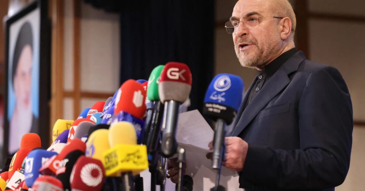 قاليباف يلتقي قائد الثورة الإسلامية وبحث في تطورات الحرب ومعالجة الأوضاع المعيشية