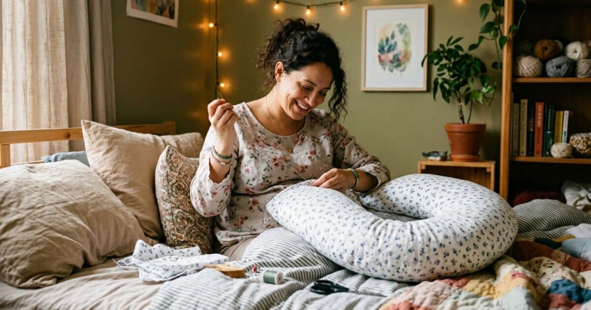 كيف تصنعين وسادة الحمل والولادة الطبية بنفسك؟ - صورة مميزة كيف تصنعين وسادة الحمل والولادة الطبية بنفسك؟