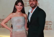 محمد سامي يتغزل في زوجته مي عمر: كم هو مرهقًا أن أحب امرأة مثلك