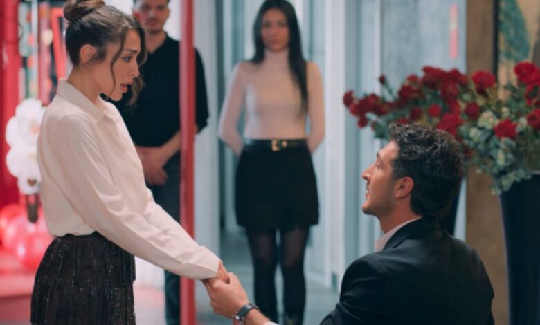مسلسل “حب ع ورق” الحلقة 86: لين تقع في أزمة بعد إعلانها الزواج من داني.. وأوس يحدد زواجه من جولي