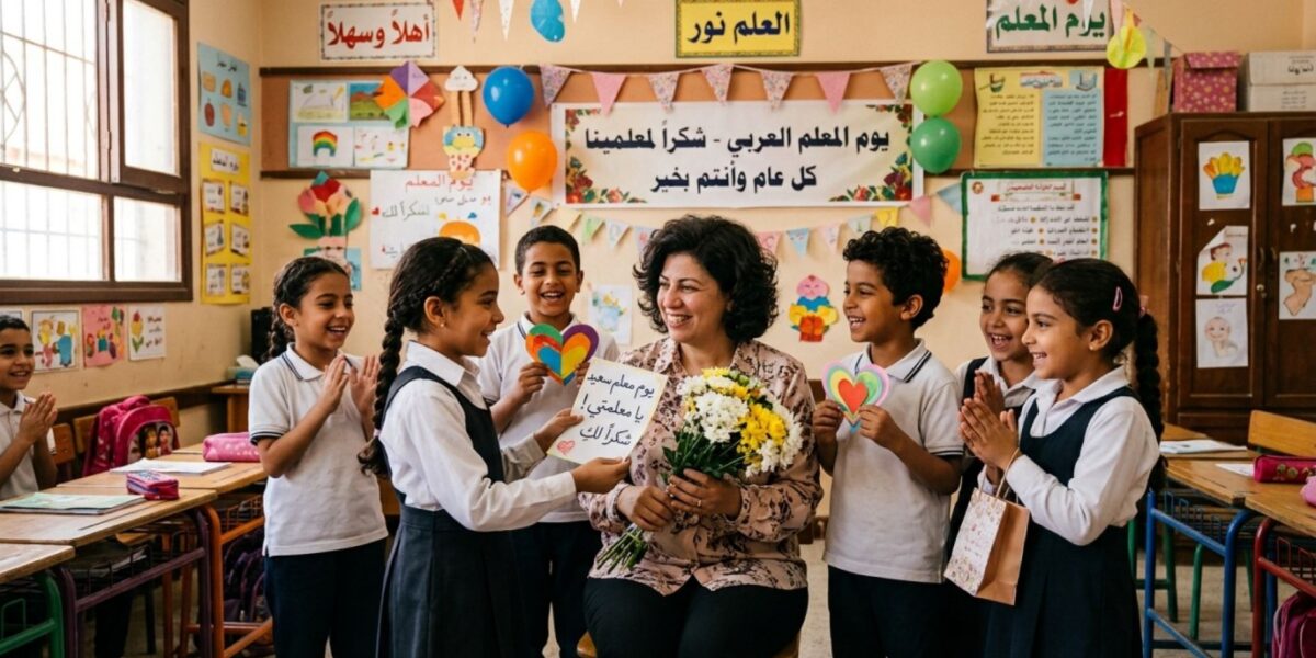 هدايا بسيطة يمكن تحضيرها مع أطفالك في يوم المعلم