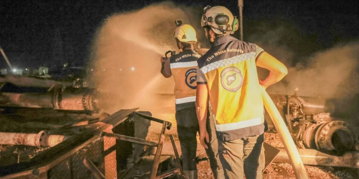 وزير الطاقة السوري يعلن السيطرة على حريق محطة “تشرين” الحرارية - صورة مميزة وزير الطاقة السوري يعلن السيطرة على حريق محطة “تشرين” الحرارية
