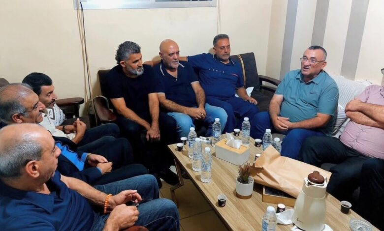 وفد”لجنة أصدقاء عميد الاسرى يحيى سكاف” جال في مخيم نهر البارد: وحدتنا الحجر الأساس لمواجهة عدونا