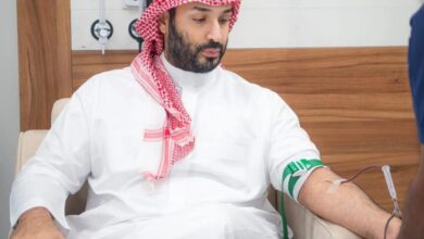 ولي العهد السعودي يتبرع بالدم ويطلق الحملة الوطنية السنوية للتبرع بالدّم لعام 2026