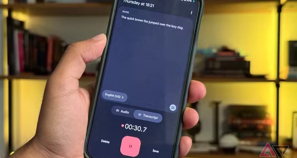 يحصل تطبيق Google Recorder على ميزة ملائمة كان من المفترض أن يتم شحنها منذ سنوات - صورة مميزة يحصل تطبيق Google Recorder على ميزة ملائمة كان من المفترض أن يتم شحنها منذ سنوات