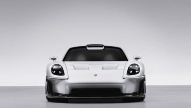 يستعرض مفهوم Porsche Mission S منصة السيارة الخارقة فوق 911
