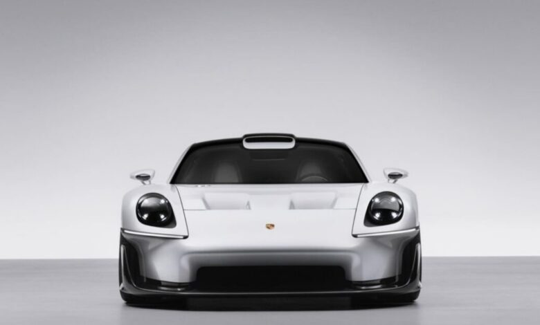 يستعرض مفهوم Porsche Mission S منصة السيارة الخارقة فوق 911