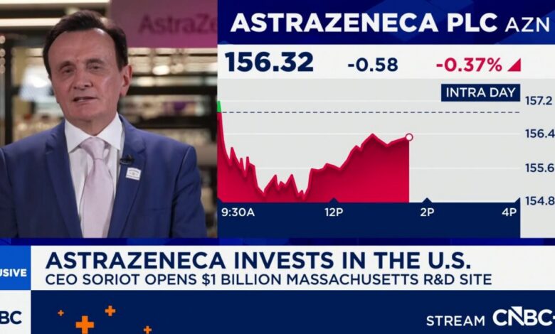 يقول الرئيس التنفيذي لشركة AstraZeneca إن دواء القمة يمكن أن يدفع مجموعات السرطان في المستقبل
